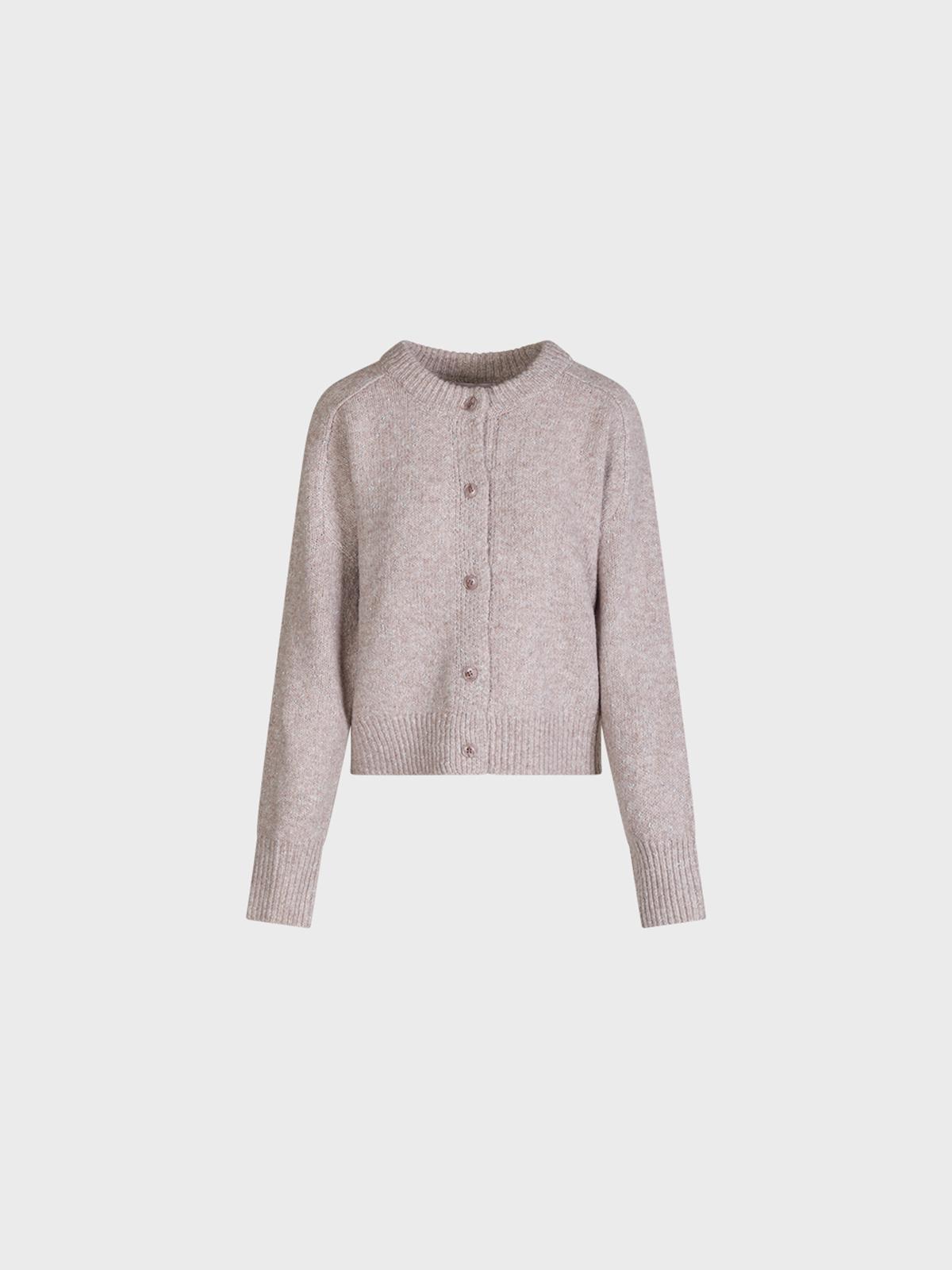 Cardigan In Filo Fantasia