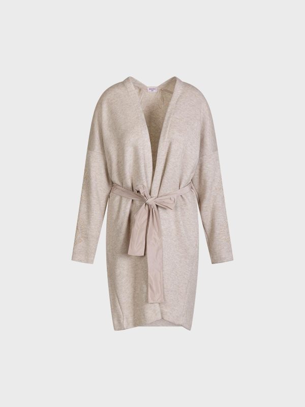 Cardigan Con Ricamo