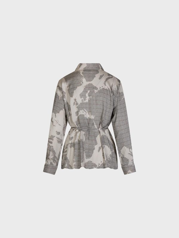 Camicia In Viscosa Stampata