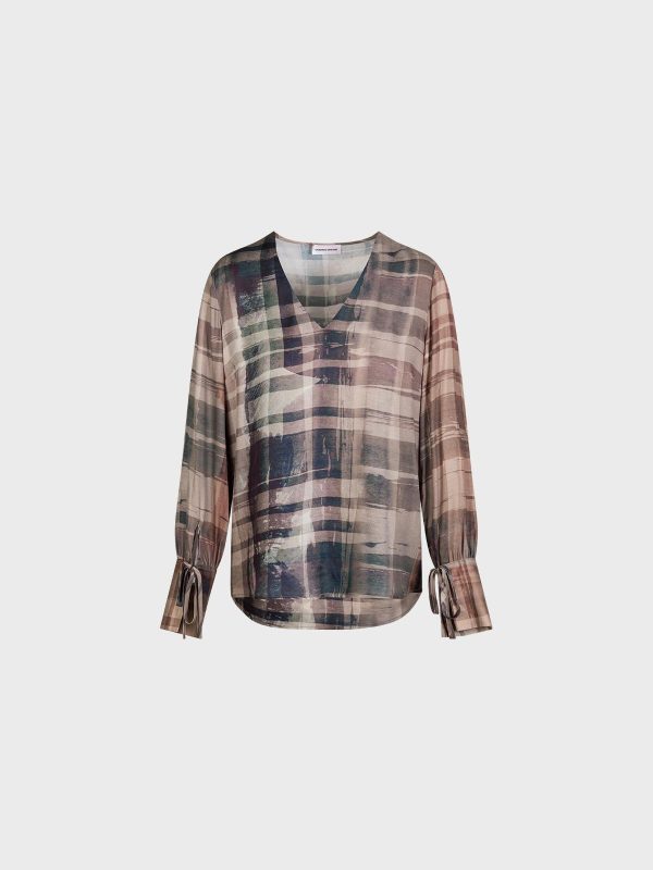 Blusa In Viscosa Stampata
