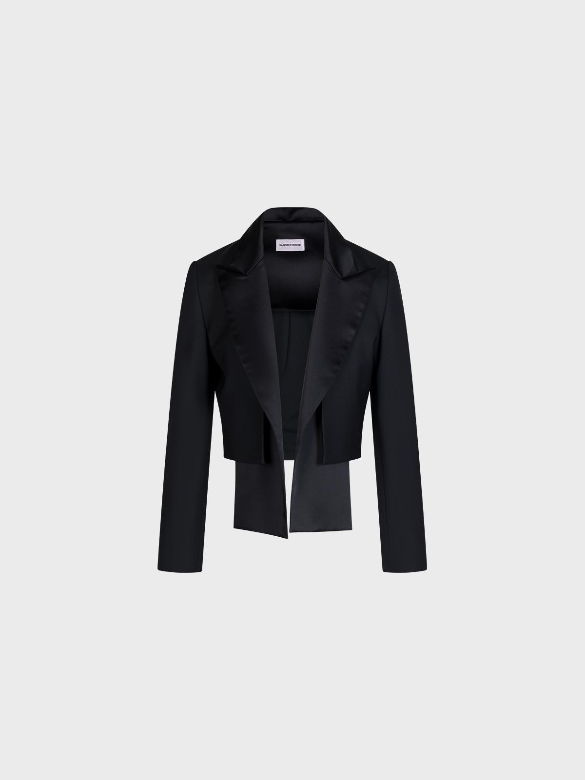 Bolero Con Revers In Raso