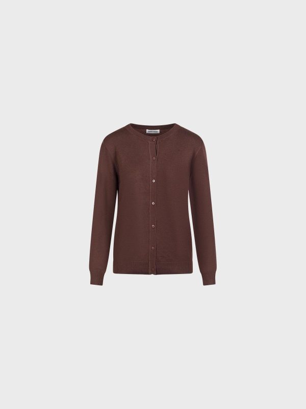 Cardigan Girocollo