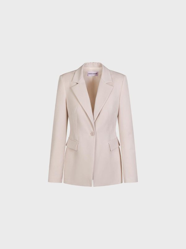 Blazer Con Doppia Ripresa