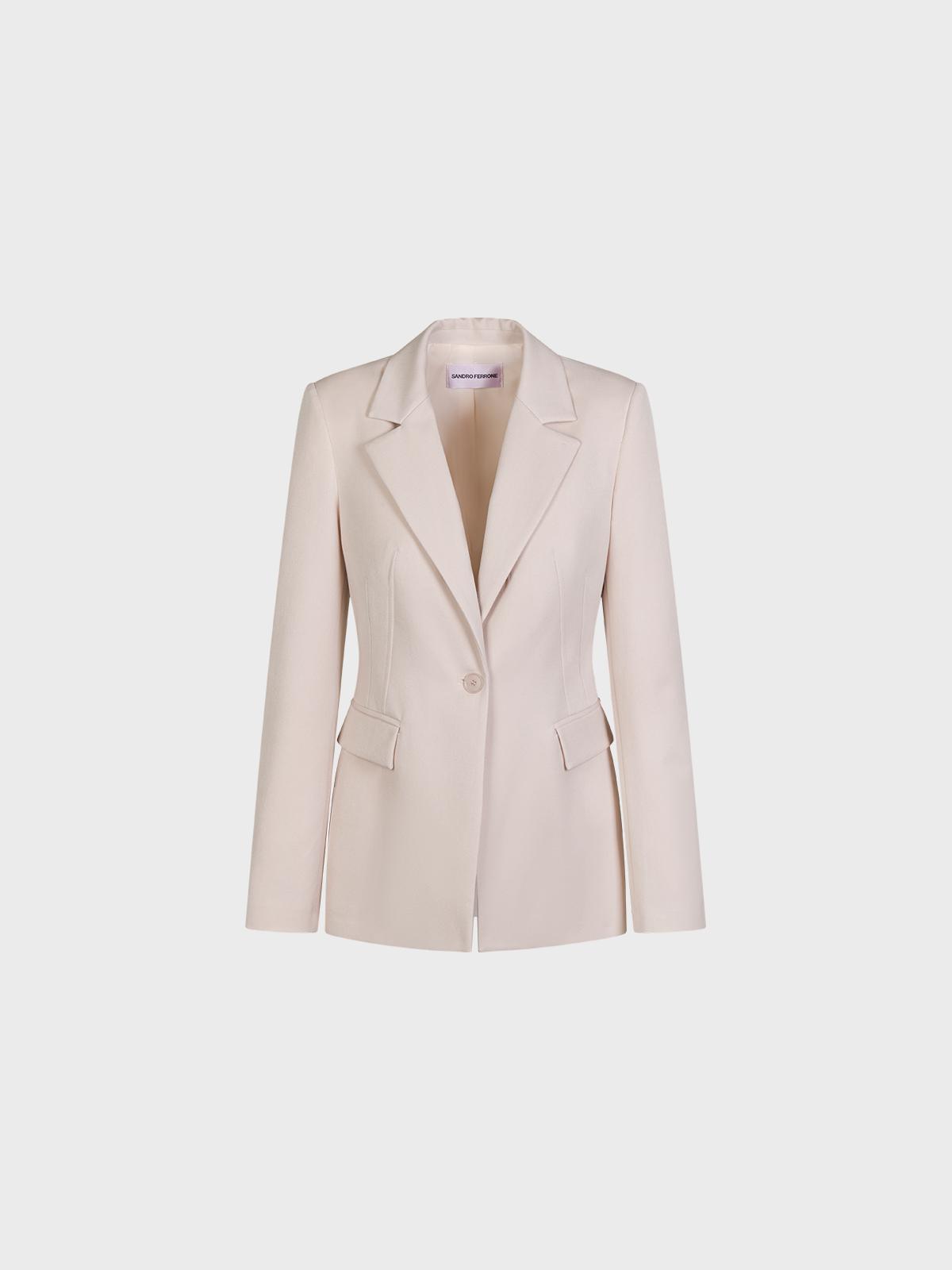 Blazer Con Doppia Ripresa