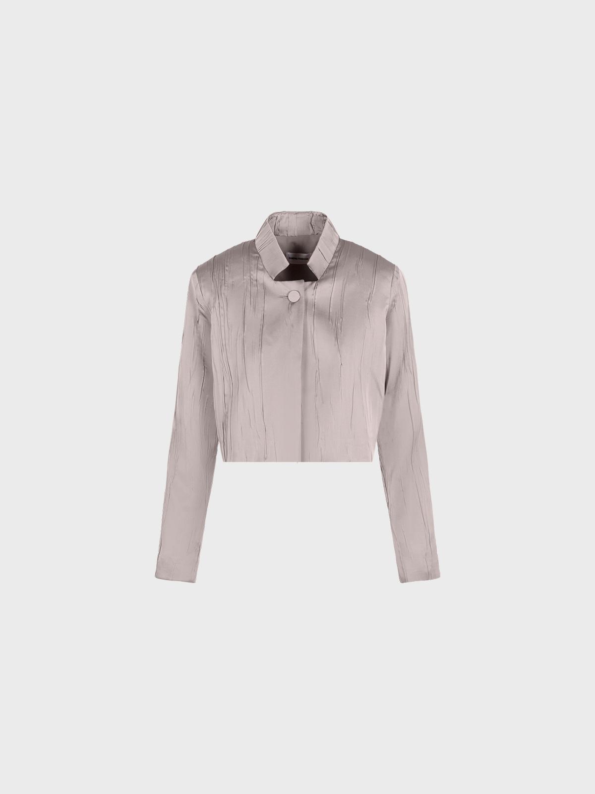 Bolero In Satin Plisse
