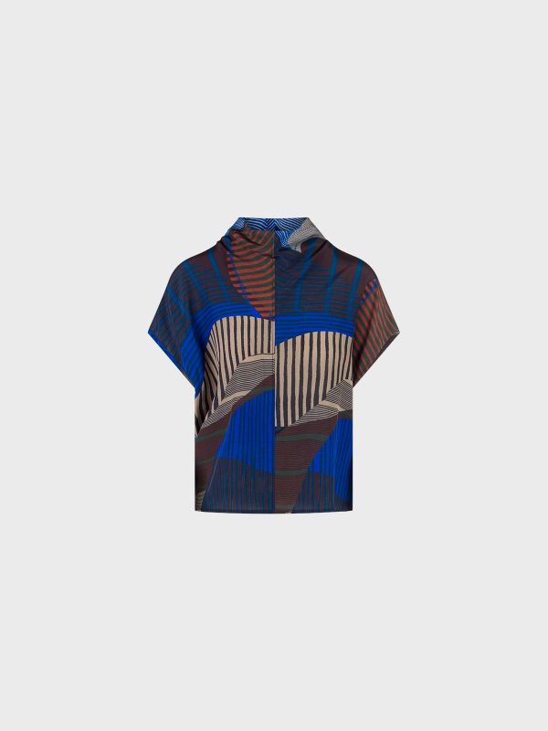 Blusa In Viscosa Stampata