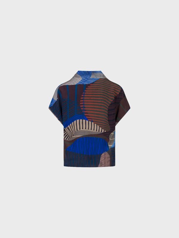 Blusa In Viscosa Stampata