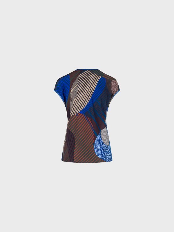 Blusa In Viscosa Stampata